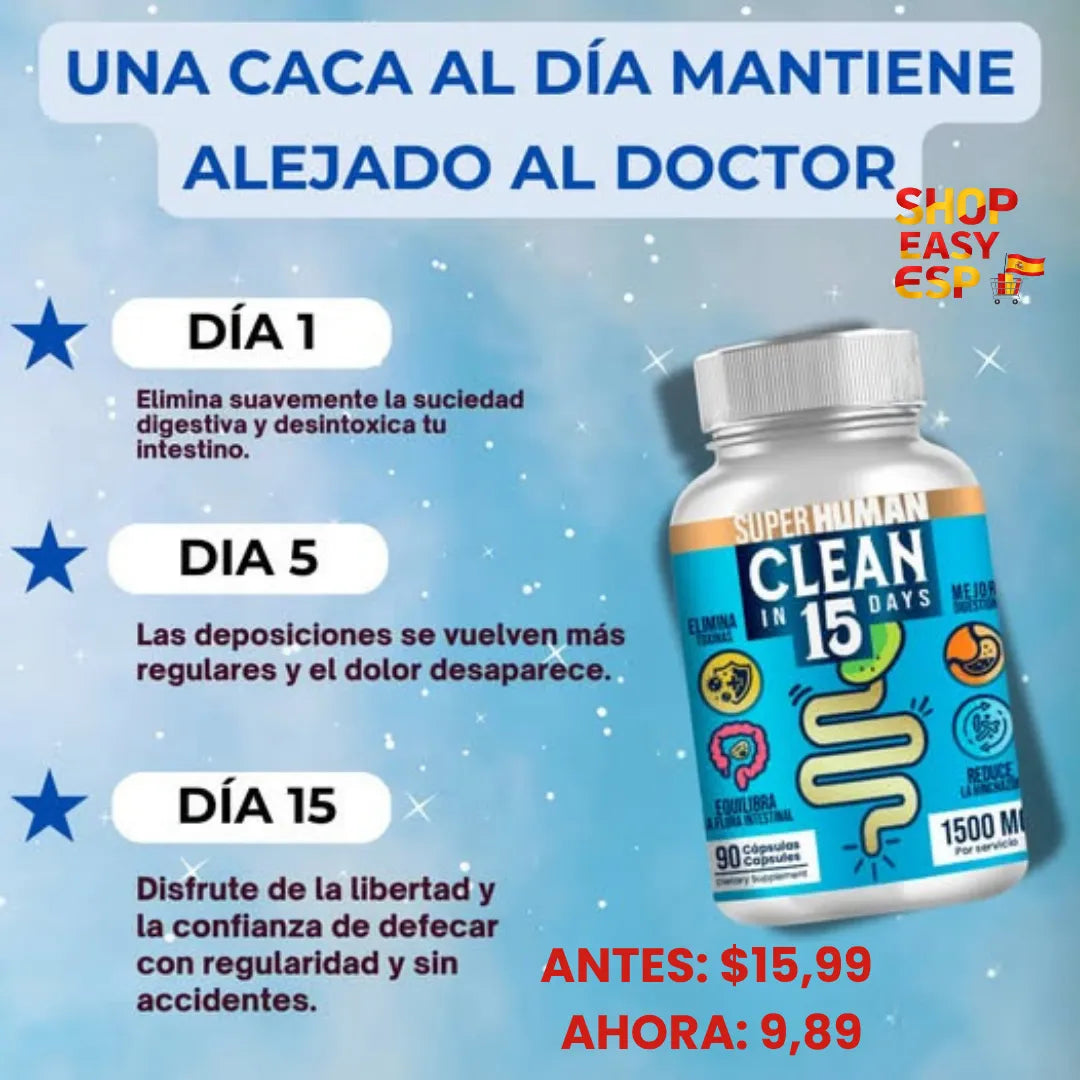 Detox estomacal en 15 dias