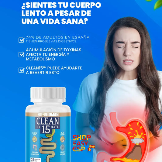 Detox estomacal en 15 dias