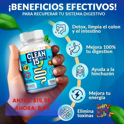 Detox estomacal en 15 dias