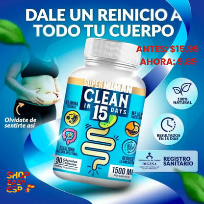 Detox estomacal en 15 dias